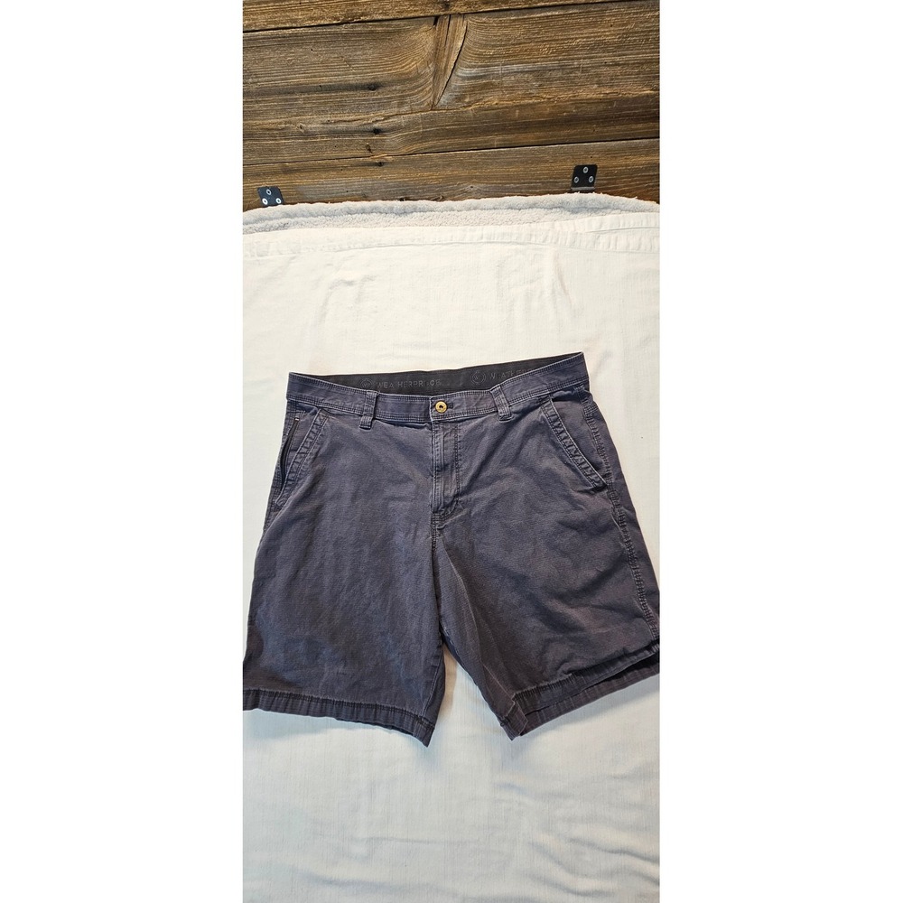 Weatherproof Mens Utility Shorts Gray Size 36 Outdoor Hiking Cargo Casual